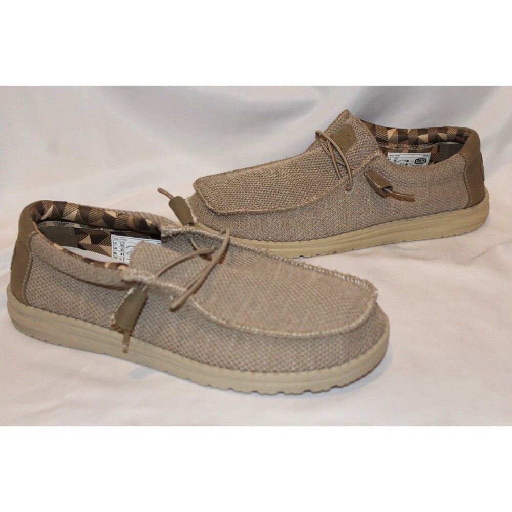 Hey Dude Wendy Boho Women's size 10 Khaki‎ Lightweight Slip On Shoes NEW